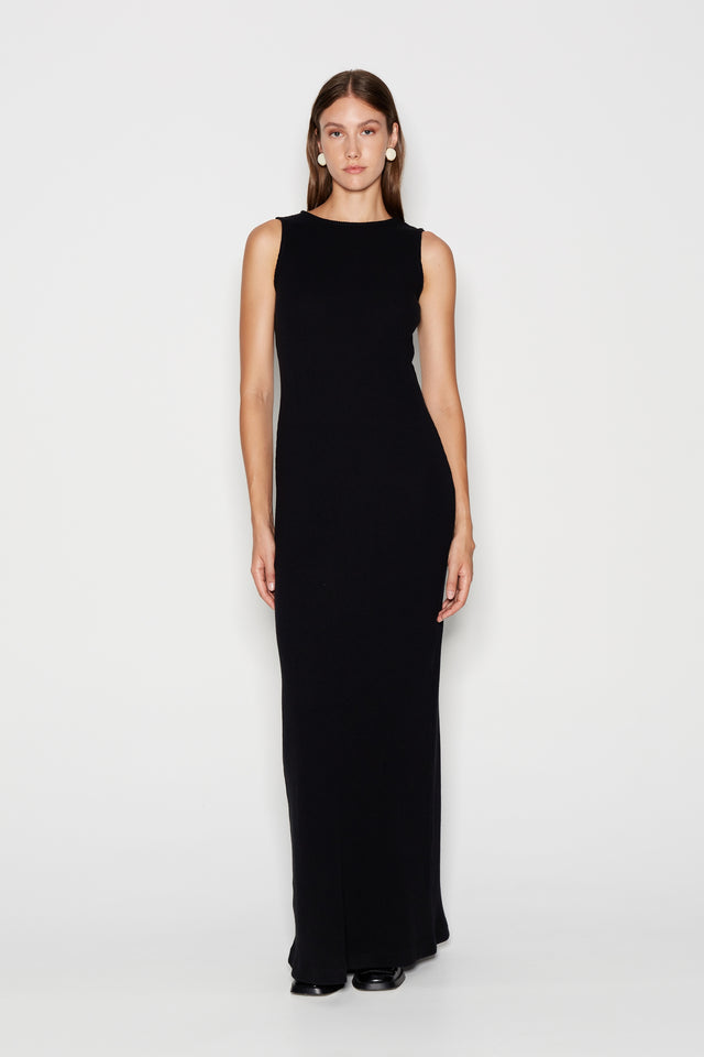 MINIMAL MUSE DRESS BLACK