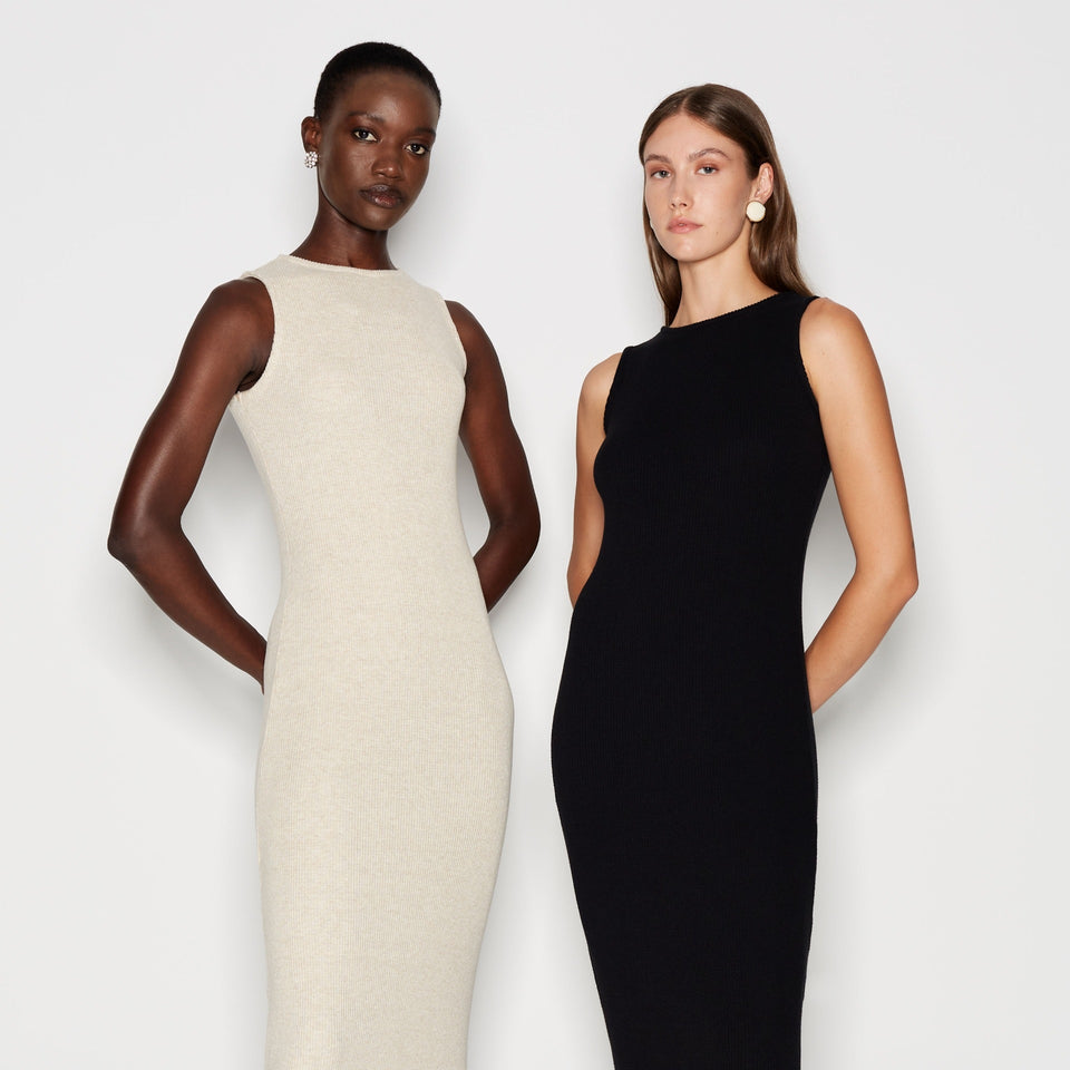 MINIMAL MUSE DRESS BEIGE