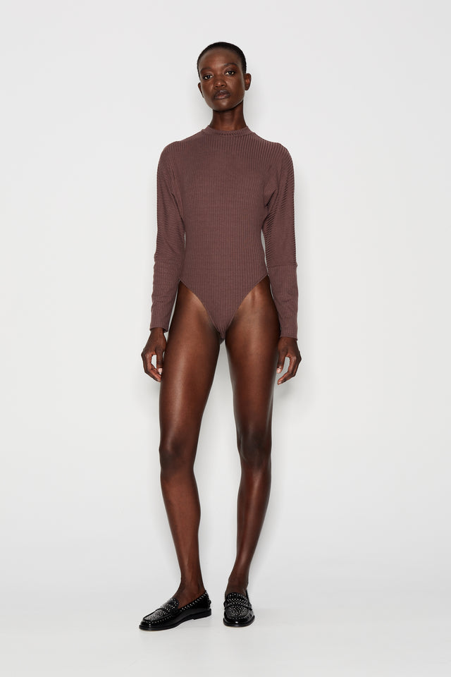 VISTA VISION BODYSUIT RUSSET BROWN