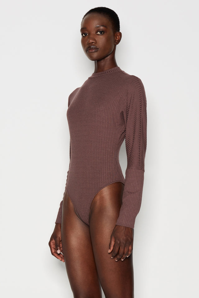 VISTA VISION BODYSUIT RUSSET BROWN