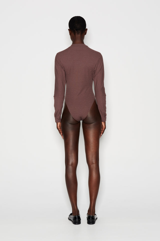 VISTA VISION BODYSUIT RUSSET BROWN