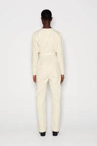 BLOCKBUSTER JUMPSUIT OFF WHITE