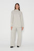 TAGLINES KNITTED PANTS GREY