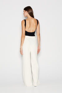 TAGLINES KNITTED PANTS OFF WHITE