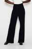 TAGLINES KNITTED PANTS BLACK