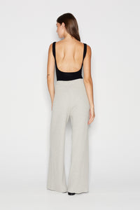 TAGLINES KNITTED PANTS GREY