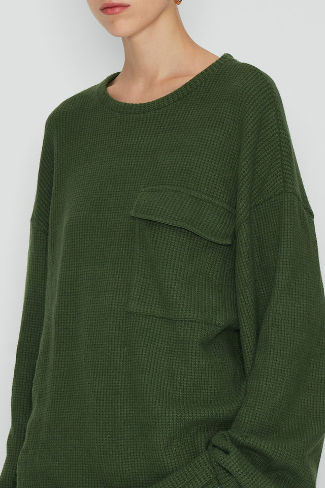 WINTER CAMOUFLAGE KNITWEAR GREEN