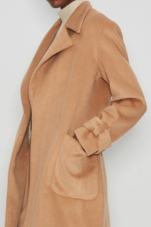 NEW DAWN SHORT COAT CAMEL