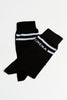 CINEMA SOCKS BLACK-OFF WHITE