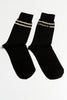 CINEMA SOCKS BLACK-BEIGE - PRE-ORDER