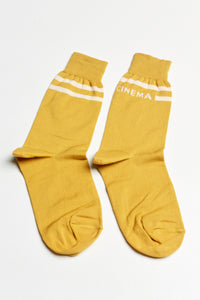 CINEMA SOCKS YELLOW - PRE-ORDER