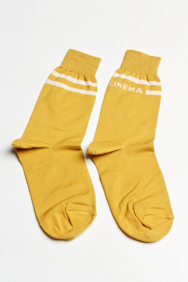 CINEMA SOCKS YELLOW - PRE-ORDER