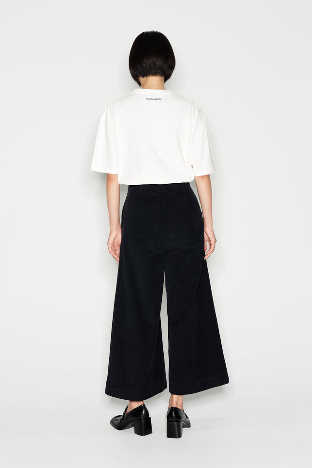 POP-CORN LOVER TROUSERS BLACK - PRE-ORDER