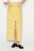 TIME TRAVEL SKIRT YELLOW