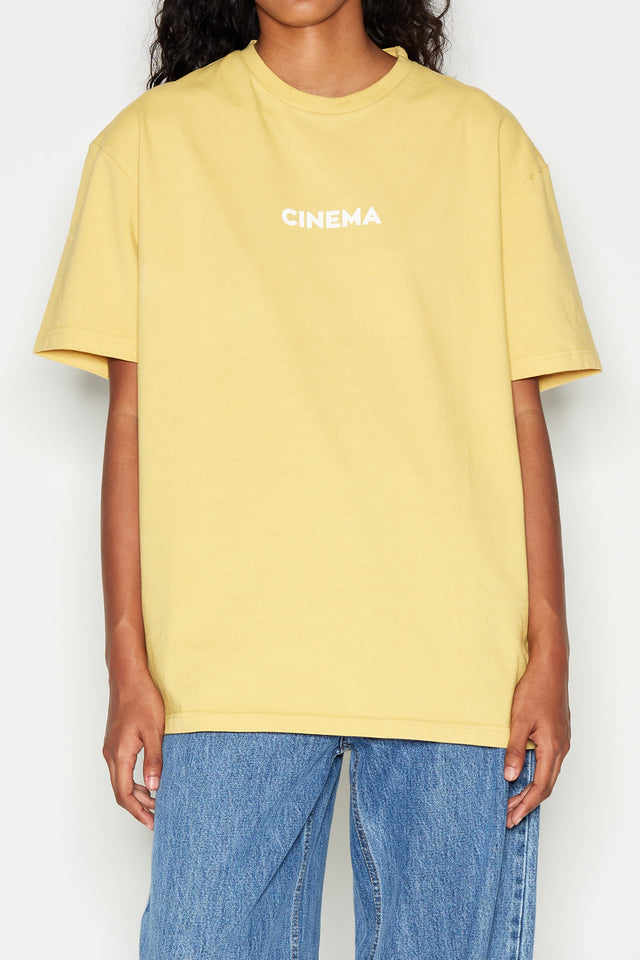 CINEMA T-SHIRT YELLOW