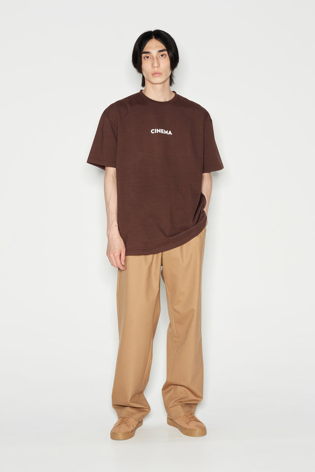 CINEMA T-SHIRT BROWN