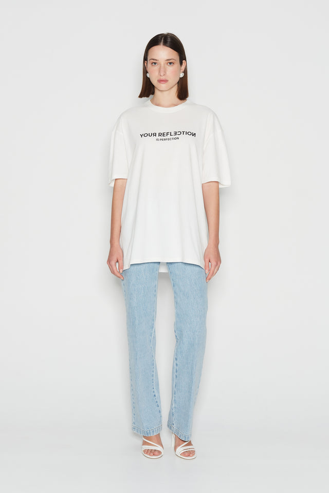 PERFECT REFLECTION T-SHIRT WHITE