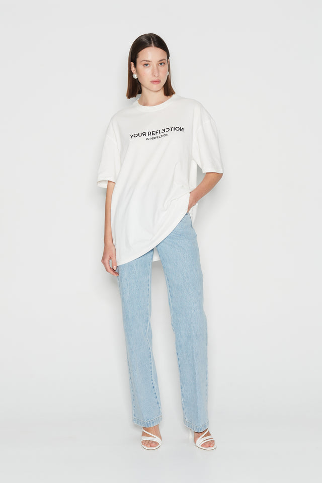 PERFECT REFLECTION T-SHIRT WHITE