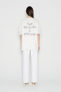 REFLECTED PERFECTION T-SHIRT WHITE