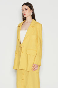 FELICITY BLAZER OCHRE