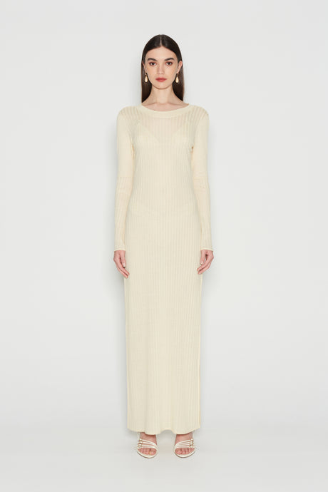 DUNES DRESS CREAM