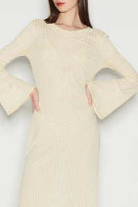 DUNES DRESS CREAM