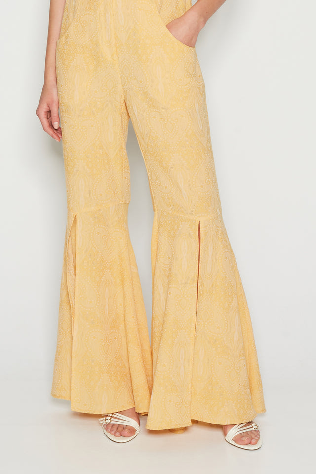 SUNSHINE GAL PANTS YELLOW