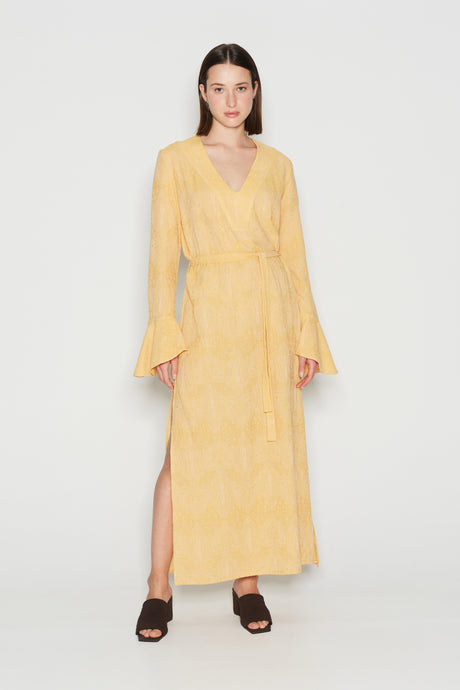 SUNSHINE GAL KAFTAN YELLOW