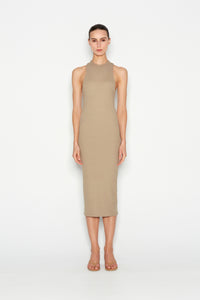 OASIS DRESS BEIGE