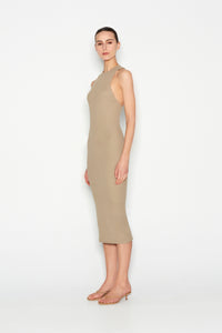 OASIS DRESS BEIGE