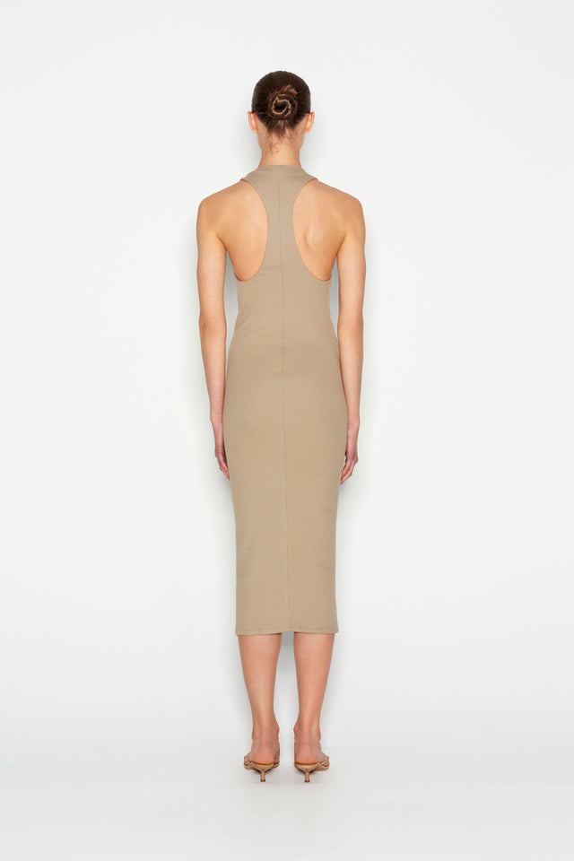 OASIS DRESS BEIGE