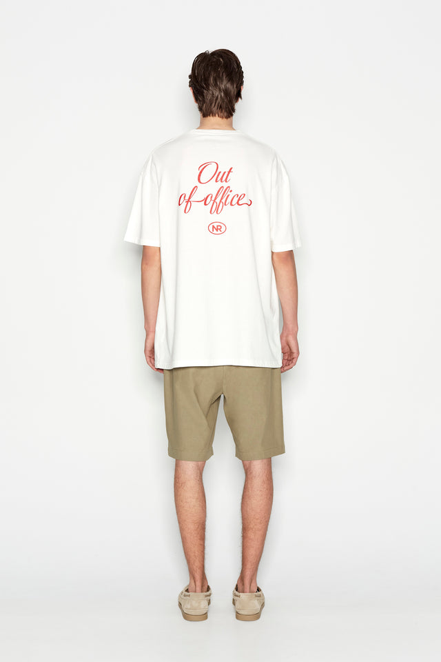 OUT OF OFFICE T-SHIRT RED