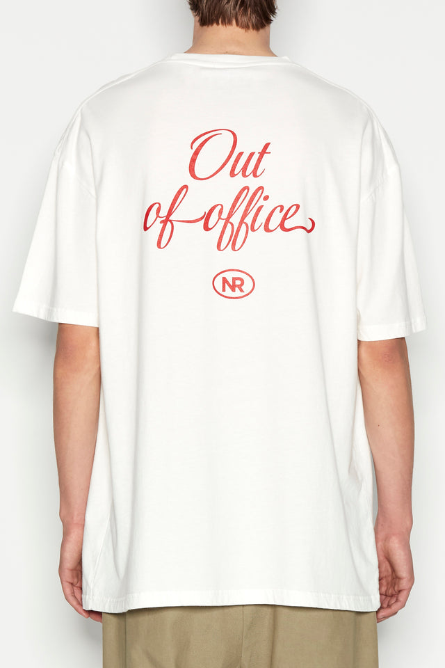 OUT OF OFFICE T-SHIRT RED