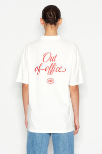 OUT OF OFFICE T-SHIRT RED