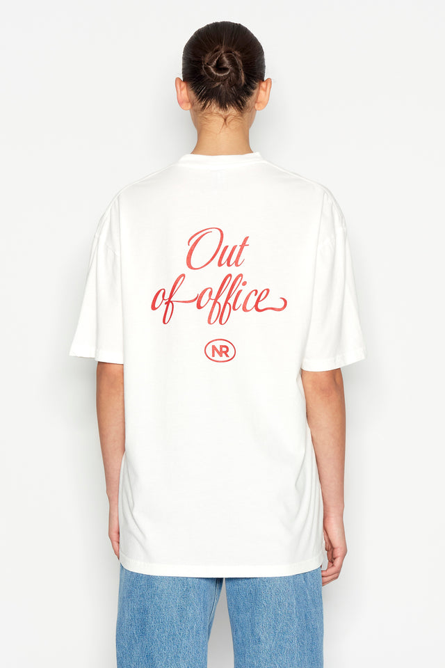 OUT OF OFFICE T-SHIRT RED