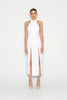 COCO NIGHT MIDI DRESS WHITE