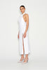 COCO NIGHT MIDI DRESS WHITE