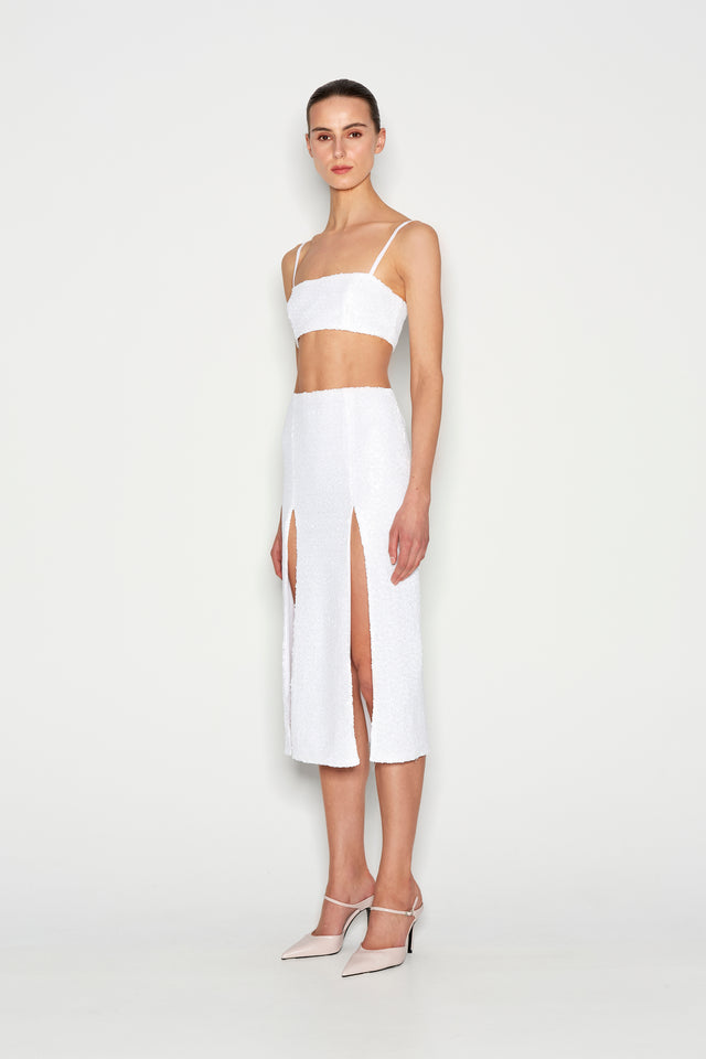 COCO NIGHT SKIRT WHITE