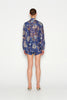 CUBAN LONG SLEEVE SHIRT BLUE