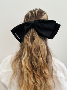 HAIR BOW BLACK