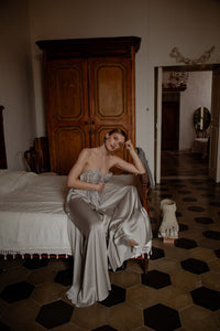 ALBA PANTS SILVERY