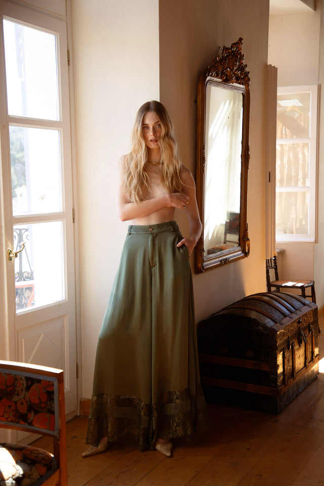 SCOPE PANTS OLIVE GREEN