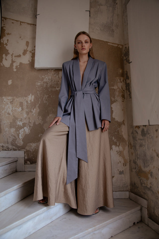 RHIA BLAZER GREY