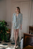 SCULPTURE JACKET LIGHT BLUE