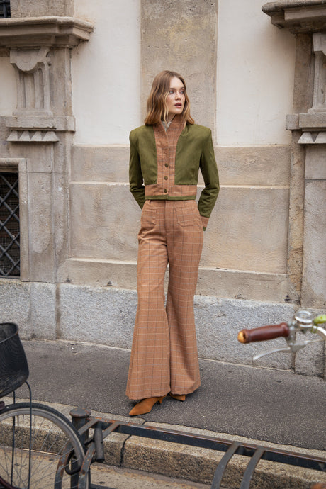 IDA PANTS LIGHT BROWN