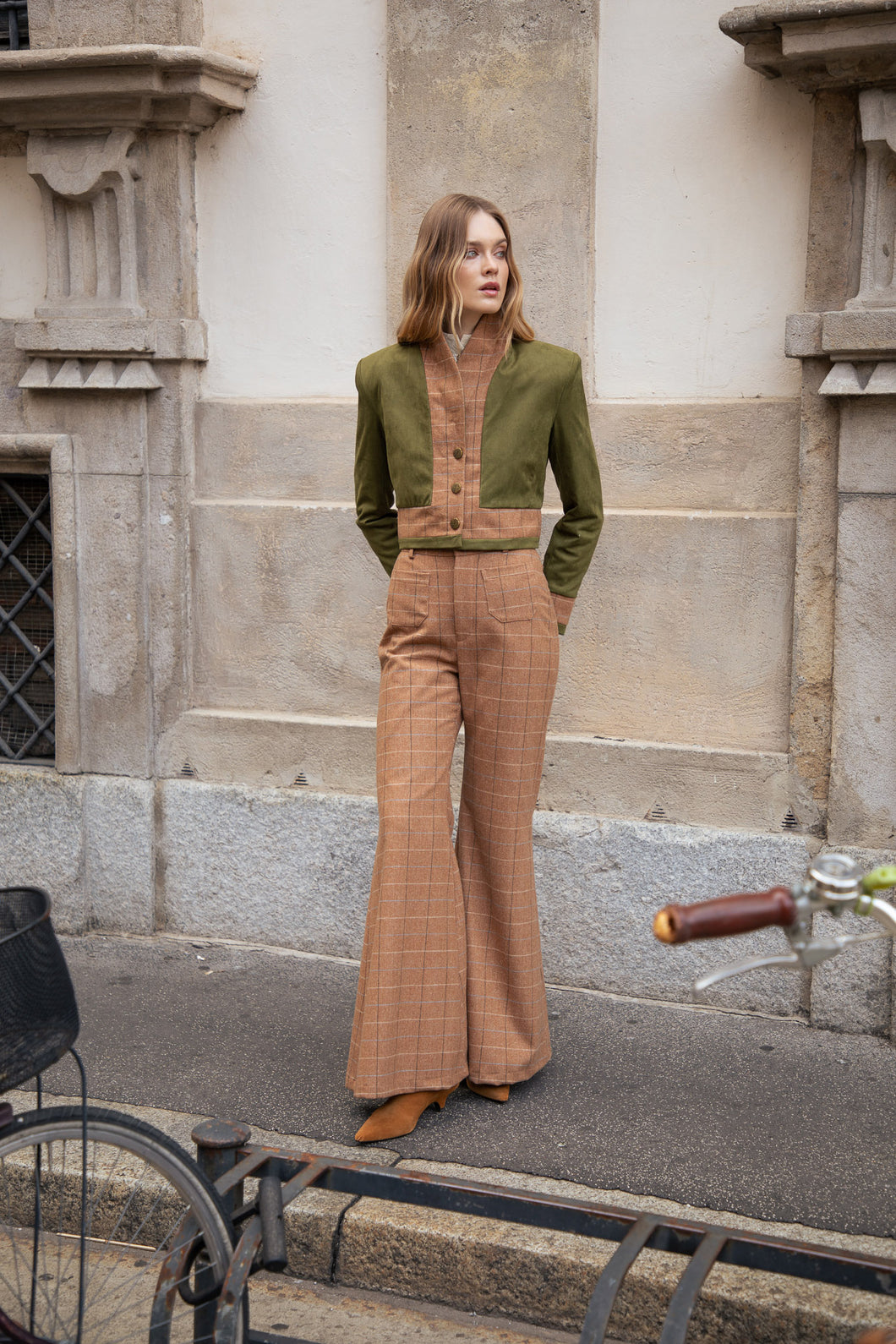 IDA PANTS LIGHT BROWN