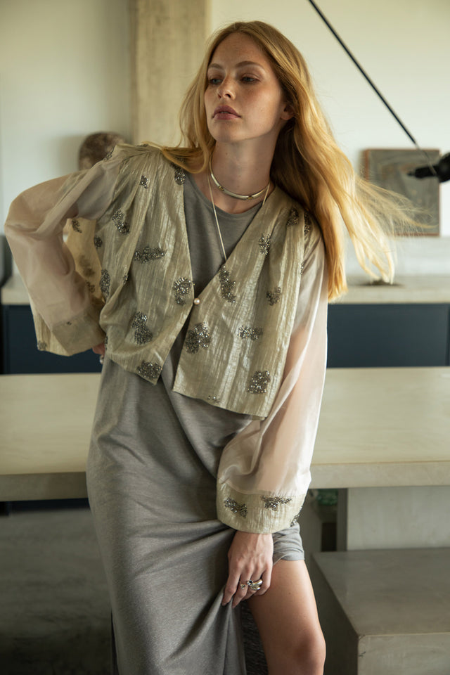 WHITLEY CARDI TOP
