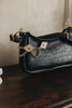 "RUSHMERE" BLACK GOLD SHOULDER BAG