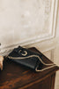 "REGRET ME" BLACK GOLD SHOULDER BAG