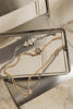 "CRYSTAL" GOLD CHAIN BELT